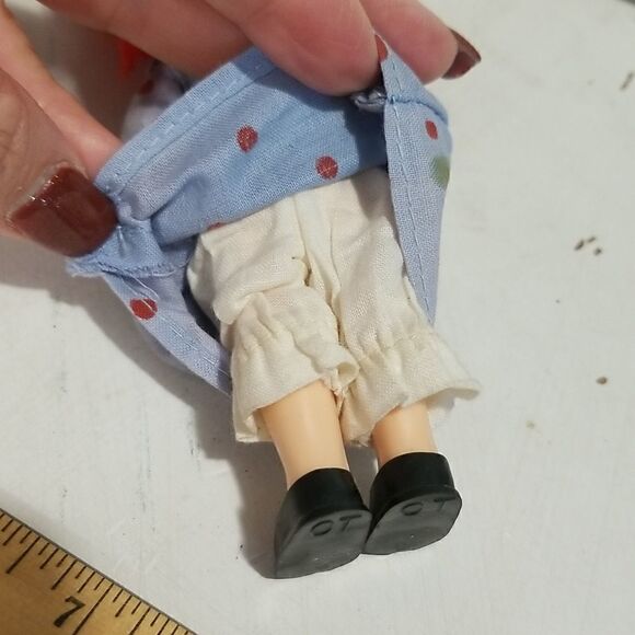 Vintage Raggedy Ann  Doll 6" - Picture 7 of 9